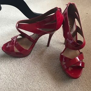 Red Aldo heels!