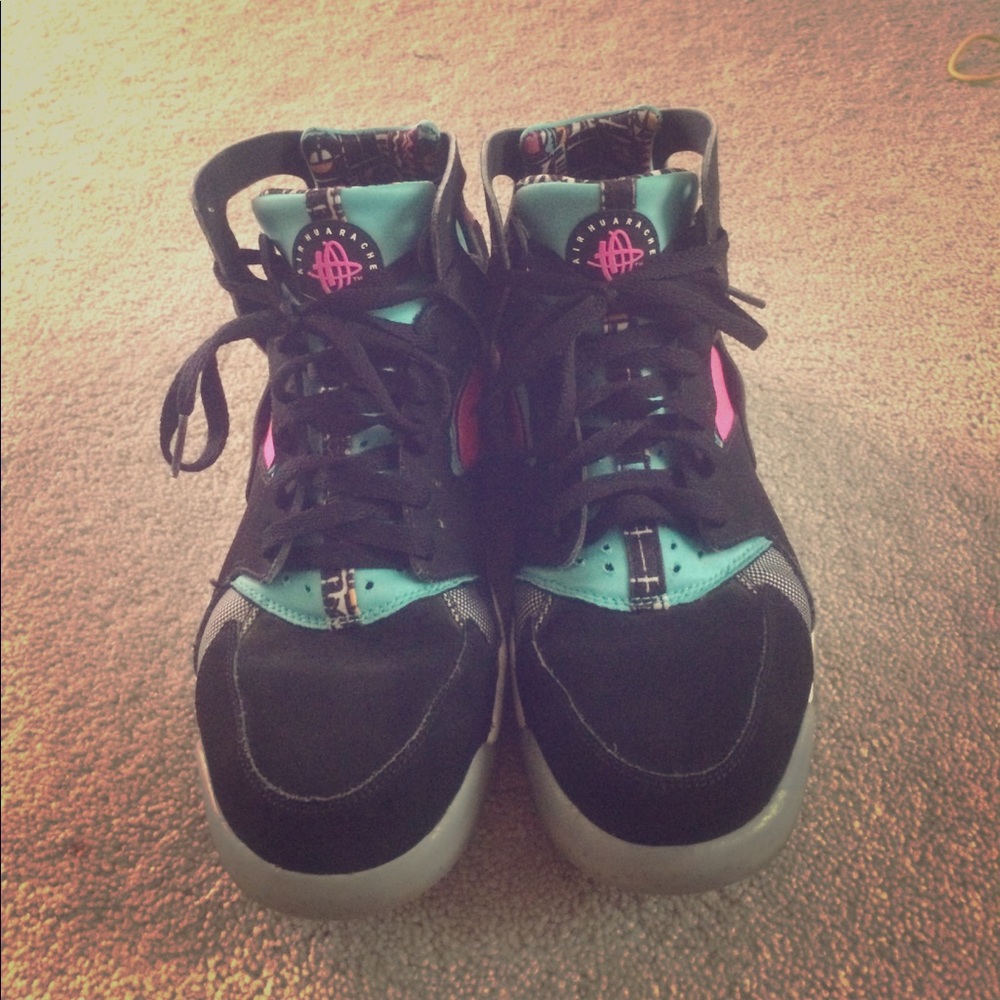 Huarache High tops "Colorful Vibes"