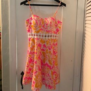 Lilly Pulitzer Lenore Dress in Ooh La La. Size 0.
