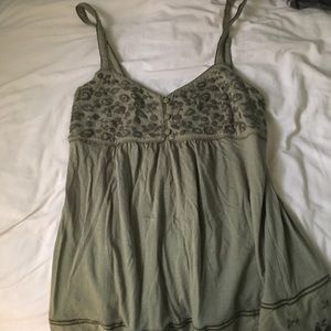 Green Lucky Brand tank top