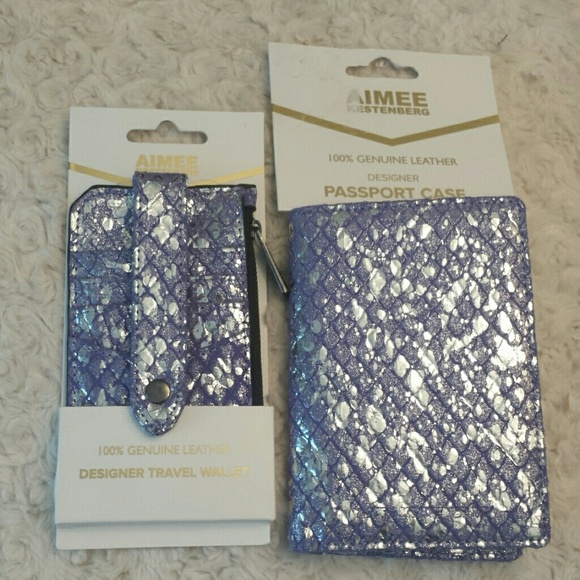 Aimee Kestenberg Handbags - Aimee Kestenberg NWT Travel Wallet + Passport Case