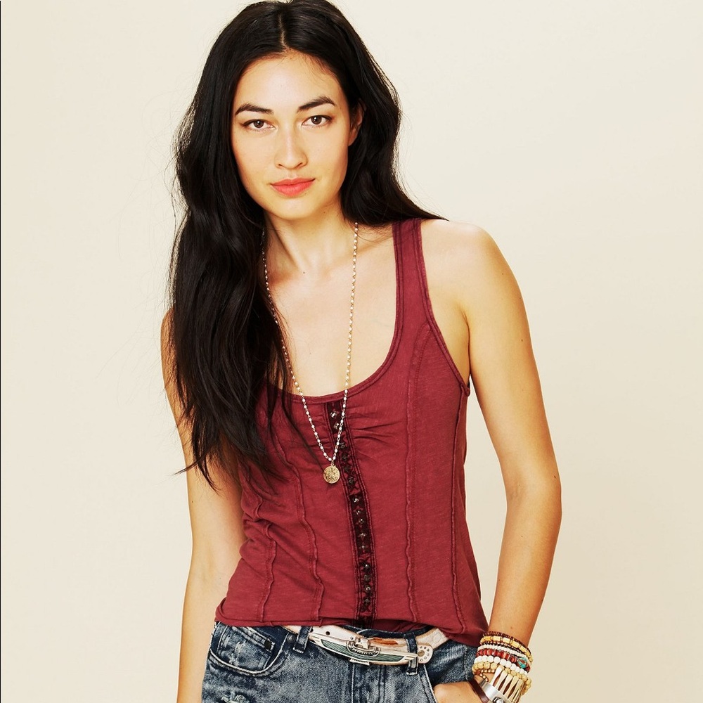 ***ISO***  Free People Tuck me in Tank top