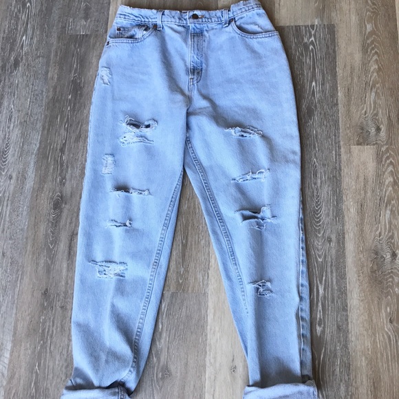 🎈SOLD ON ETSY 🎈Levi's 550 •Vintage Distressed - Picture 3 of 8