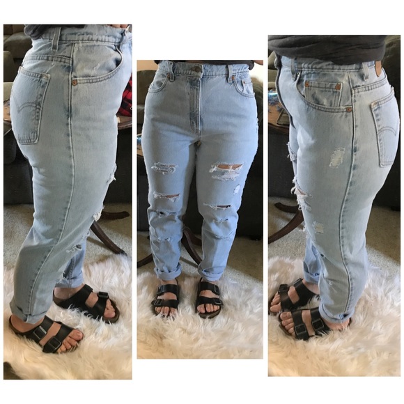 🎈SOLD ON ETSY 🎈Levi's 550 •Vintage Distressed - Picture 2 of 8