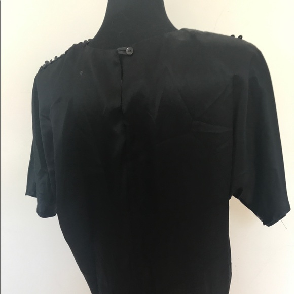 Vintage Tops - Vintage satin and sequin blouse Vintage Tops - Vintage satin and sequin blouse