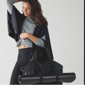 Lululemon Vinyasa Black Scarf