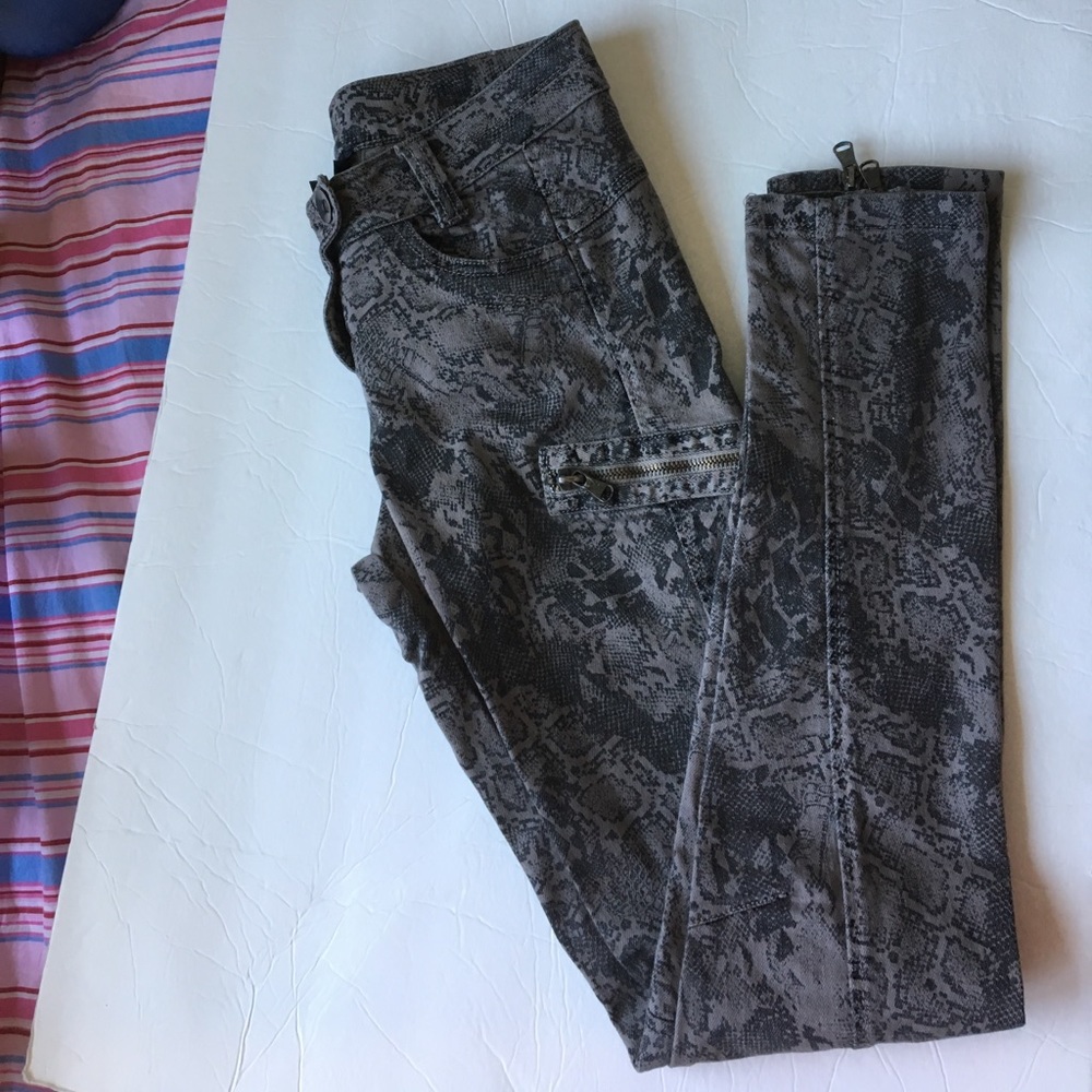 TopShop Snake skinny Jean - Picture 5 of 6