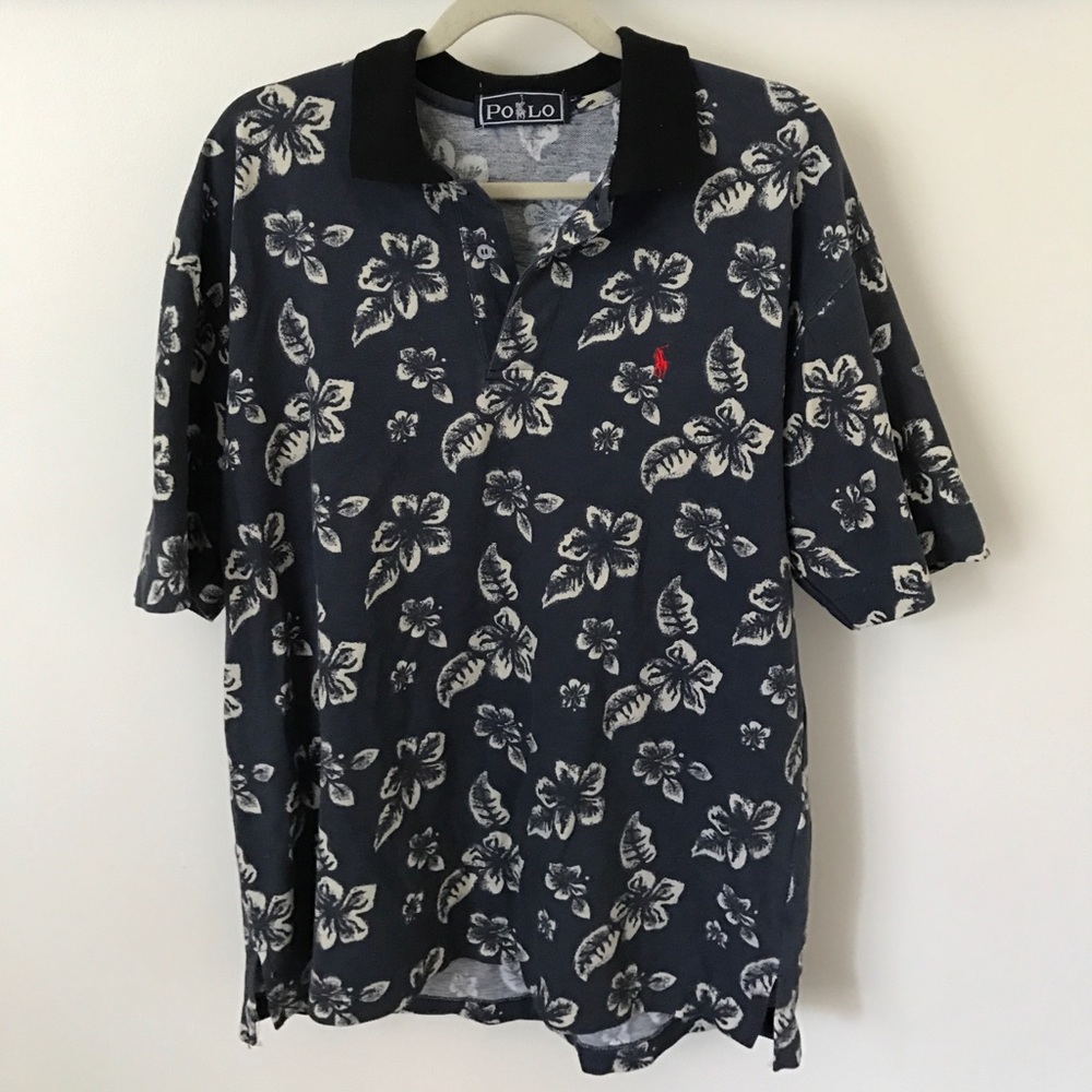 Polo brand Hawaiian shirt polo