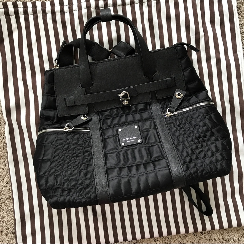 Henri Bendel Jetsetter Convertible backpack