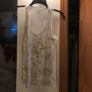 DKNY sequin tank