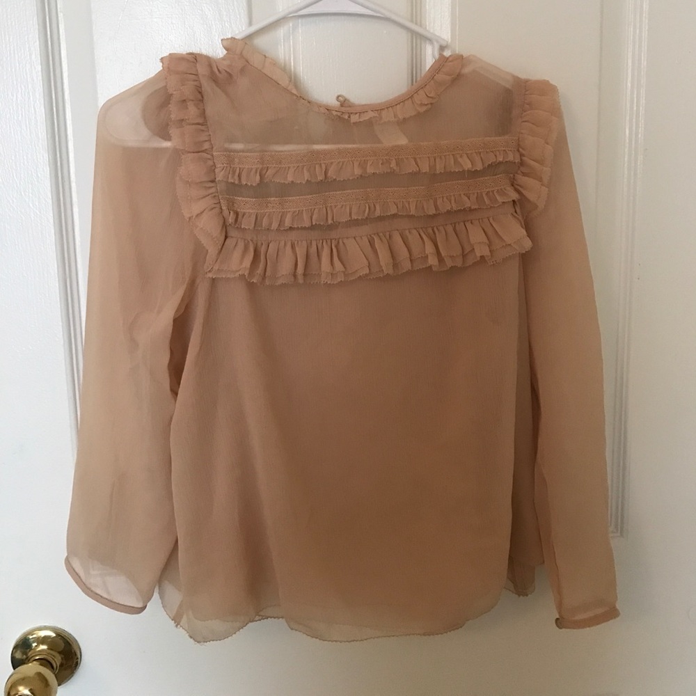 Beige blouse