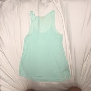 Flowy raced back tank top