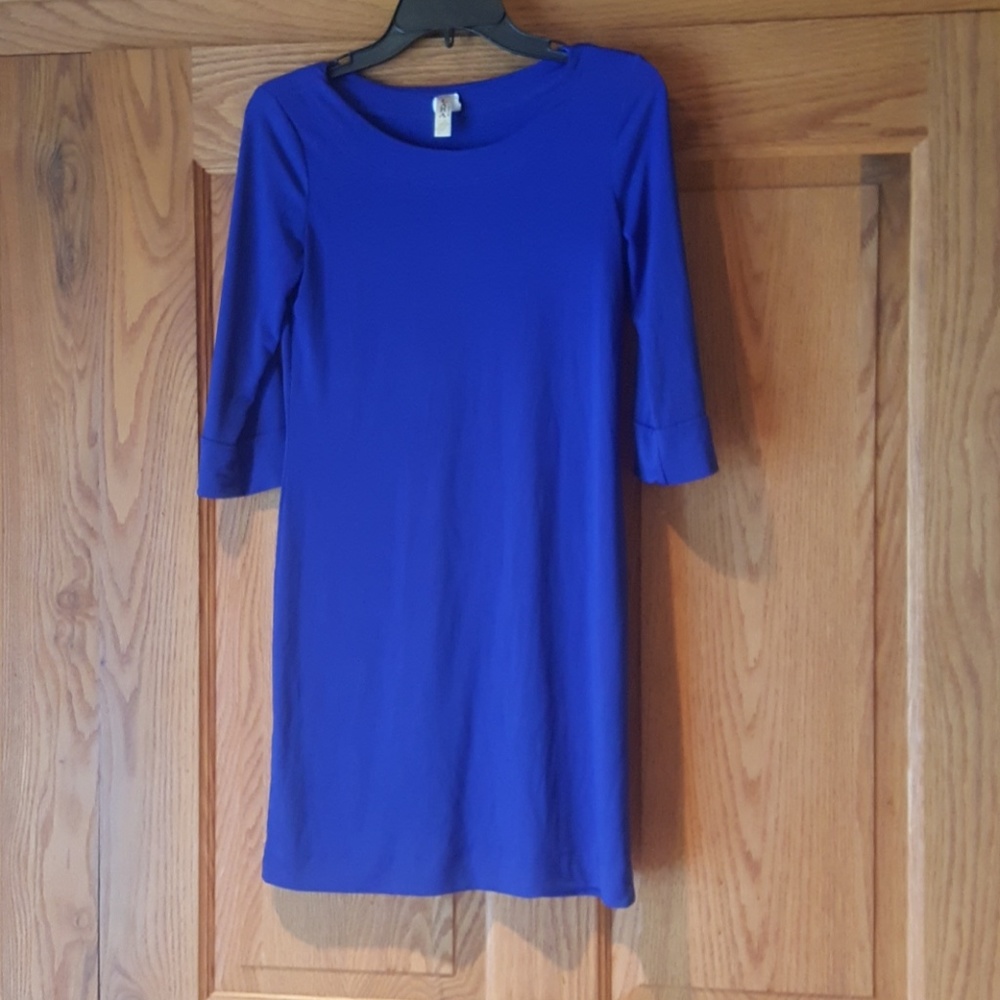 Blue dress