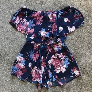 Off the shoulder romper