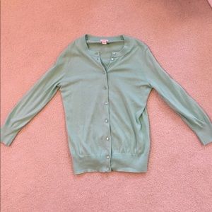 J. Crew Teal "The Clare Cardigan"
