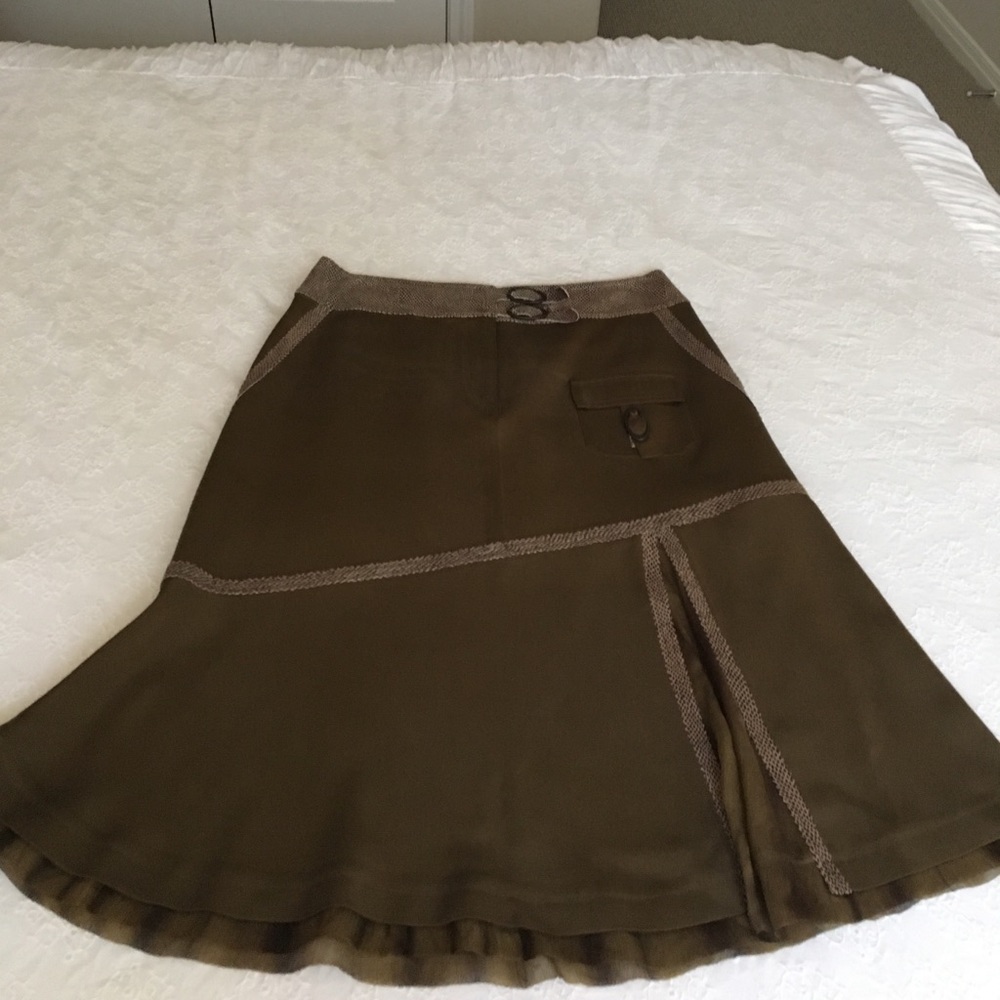 Vera Cristina 3 piece suit top M, skirt 2 jacket S
