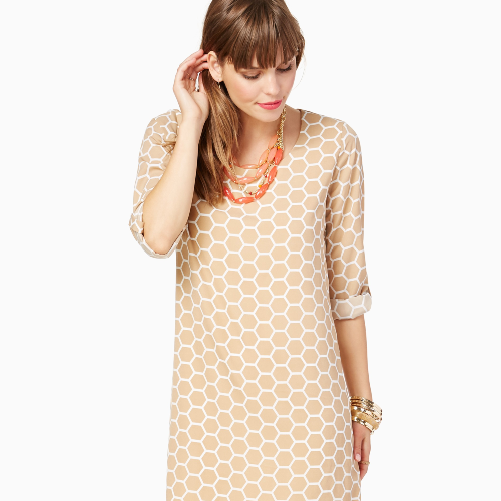 BNWOT Charming Charlie Honeycomb dress