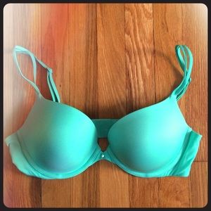 VS very sexy push up bra in turquoise