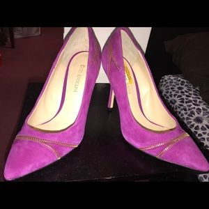 Purple suede pumps purchased from DSW. Size 8 1/2