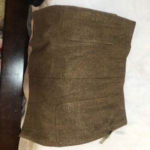 Brand new gold/brown Gap skirt