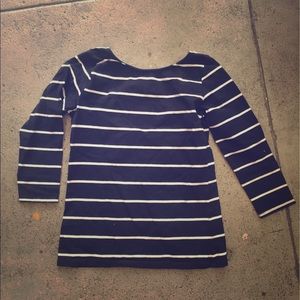 Zara scoop back stretch top