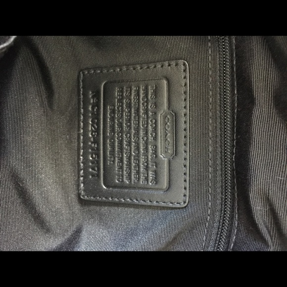 ✨Coach Canvas Satchel with original black "C" - Picture 3 of 6