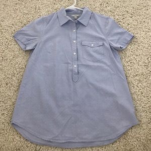Short sleeve 3/4 button down