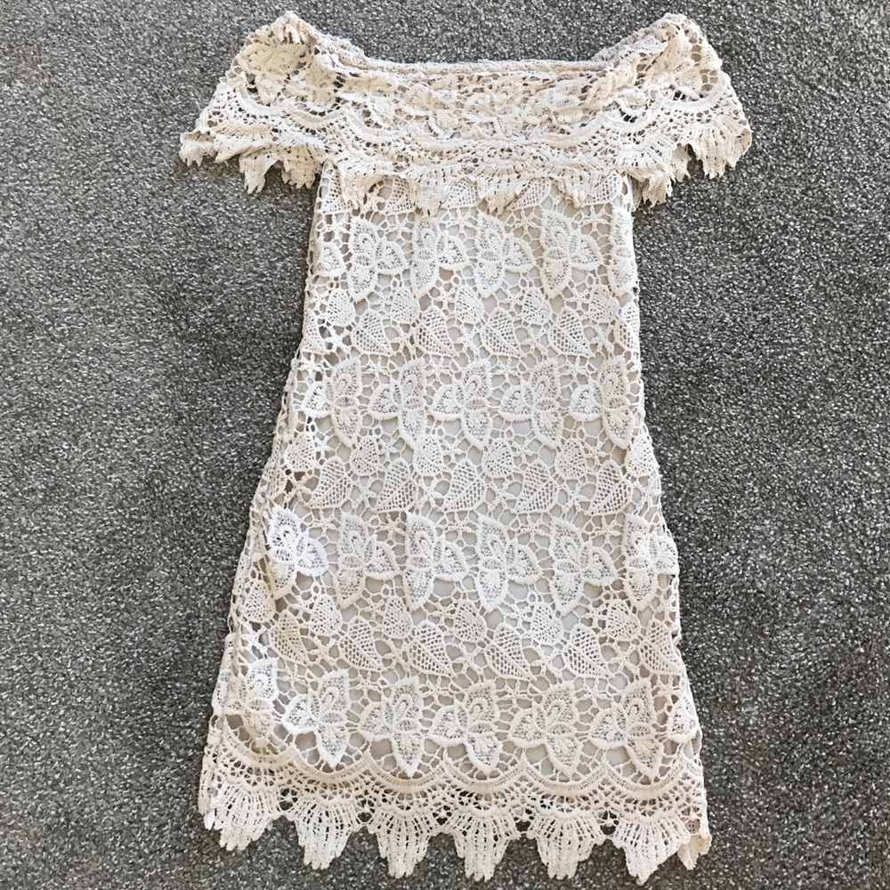 Off the shoulder dress