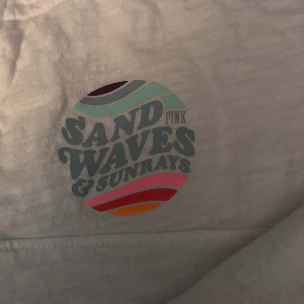 PINK Crop Long-sleeve Pullover - Picture 4 of 4