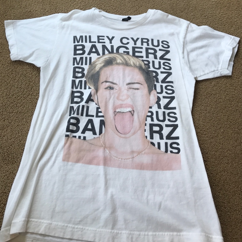 Miley Cyrus Bangerz Tour Shirt