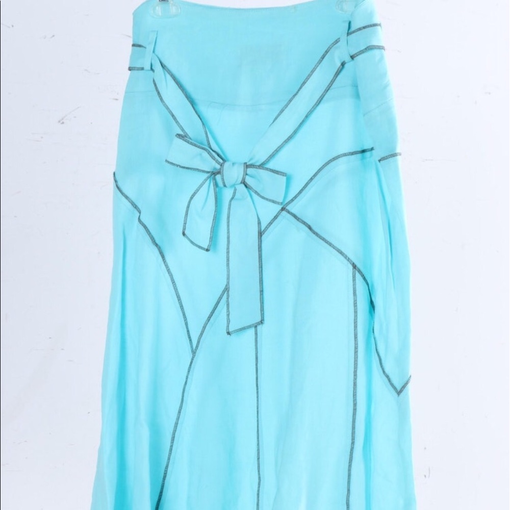Bergamo turquoise colored skirt size small