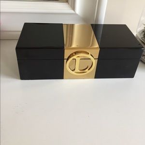 C Wonder gold plated jewelry box