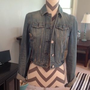 Denim jacket.  American Eagle.  Size S