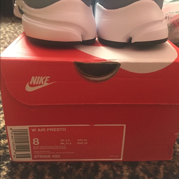 *sold* Nike Blue Grey Air Prestos - Picture 4 of 4