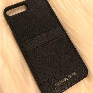 Saffiano Leather Phone Case For iPhone 6/7 Plus