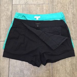 J. Crew shorts (2 pair)