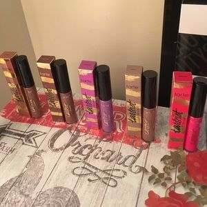 Tarte lip paints and highlight