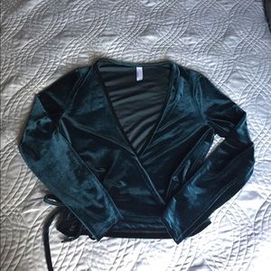 🌟FINAL PRICE🌟 American  apparel wrap top