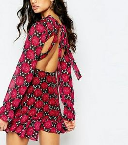 NWT for love and lemons clover mini dress M size