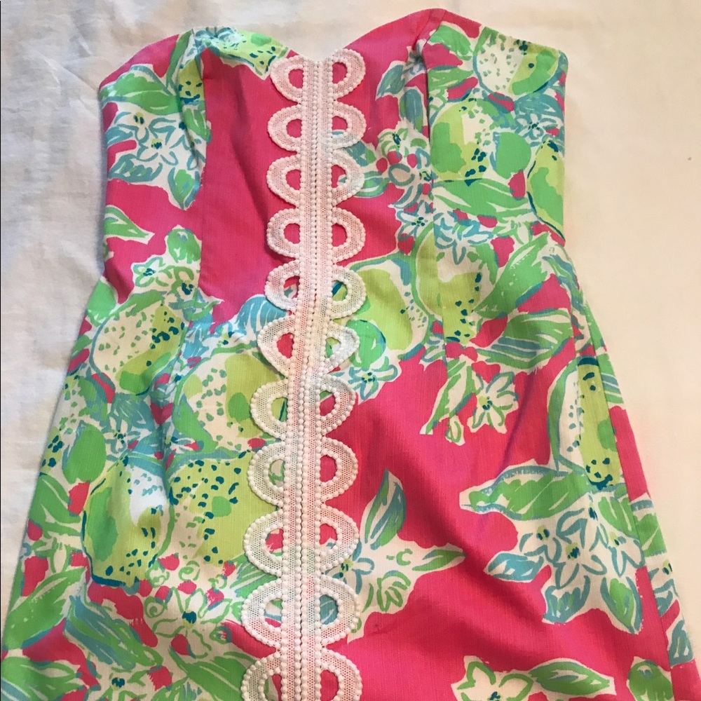 Lilly Pulitzer NWT Strapless Dress