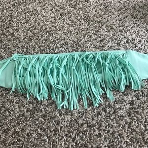 LSPACE small mint green bikini top