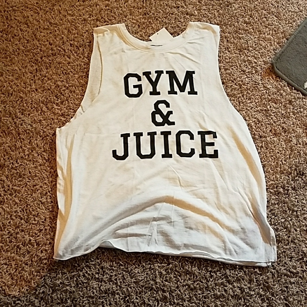 Gym & Juice workout top