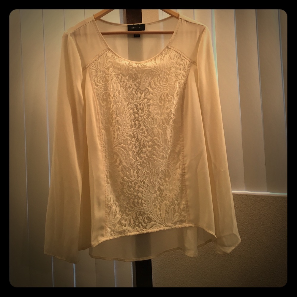 Chiffon Peasant Top
