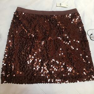 Amazing Brown sequin Banana Republic