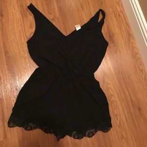 Deep V romper