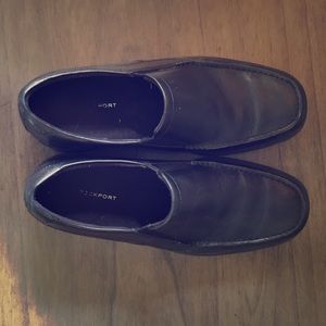 Rockport black dress shoes