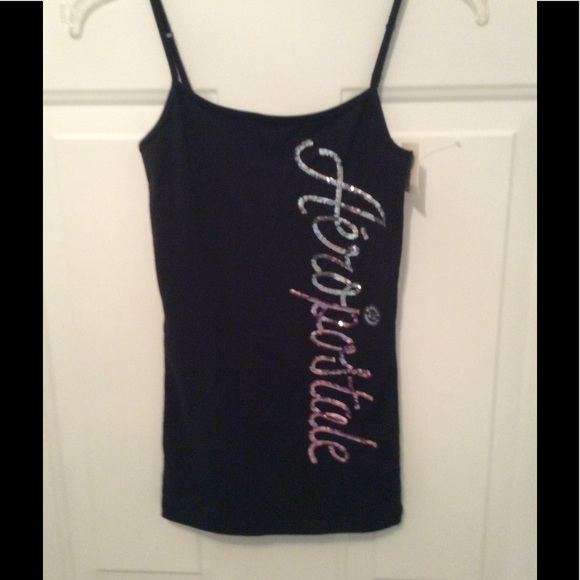 🆕 AEROPOSTALE TANK TOP/CUTE LOGO-BRAND NEW - Picture 2 of 5