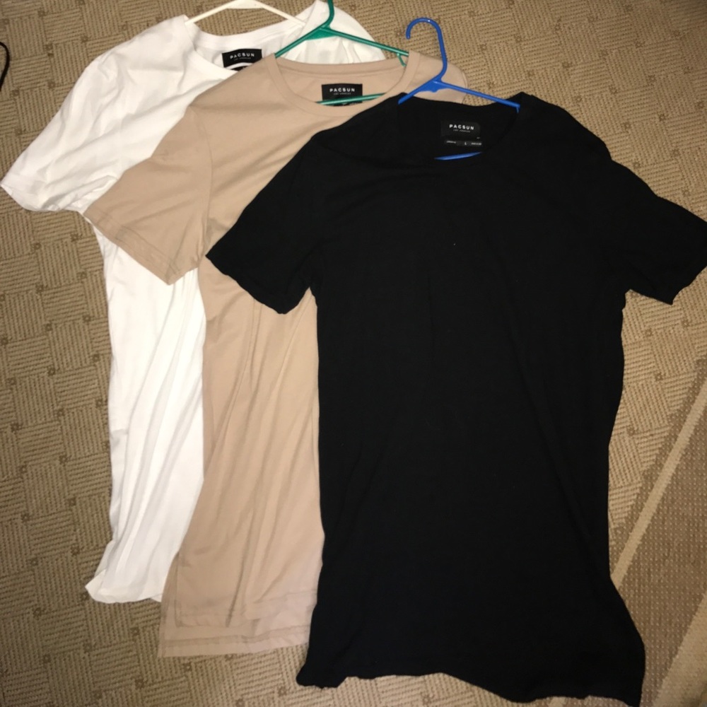 Three Longer Fit Pacsun shirts!