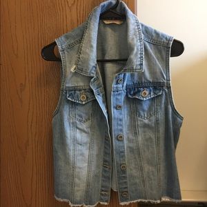 Denim vest