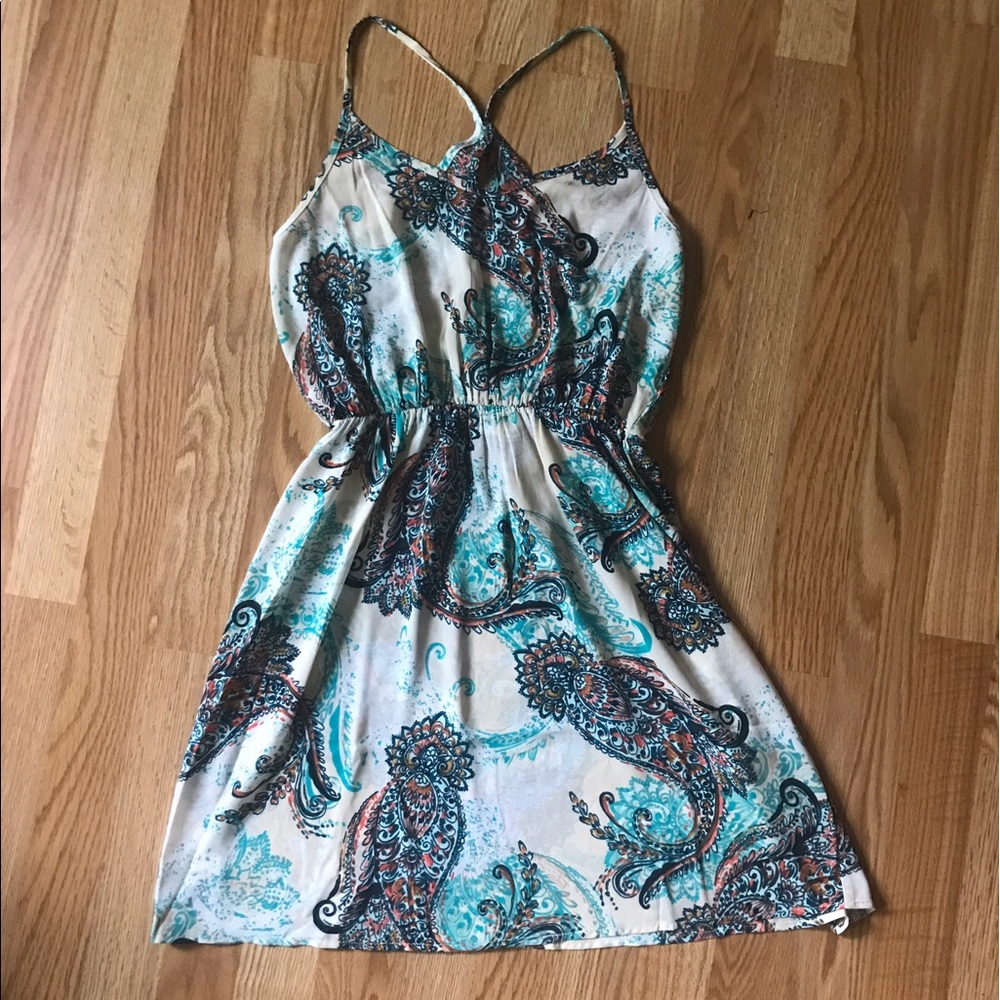 Pink owl boutique sun dress